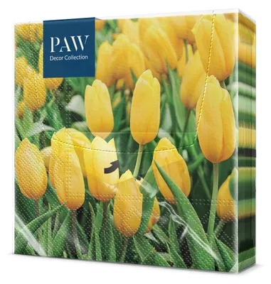 Productafbeelding van Servetten, 33x33 cm - Tulpenveld