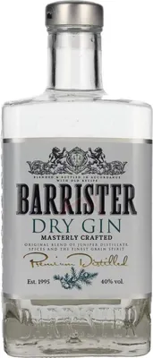 Immagine prodotto di Barrister Dry Gin 40 % 0,70 lt.
