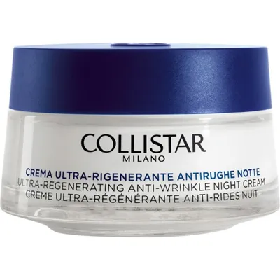 Produktbild von Collistar Crema Ultra-Rigenerante Antirughe Notte,, Nachtcreme, Frauen, Jeder Hauttyp, Gesicht, Anti-Falten, Feuchtigkeitsspendend, Nährend, Glättend, 50 ml