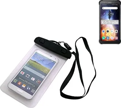 Produktbild von K-S-Trade Schutz Hülle Handy Hülle Kompatibel mit Blackview BV6600E Beach Bag wasserdicht 16cm x 10cm Schutzhülle Staub Sand Flachwasser Beachbag
