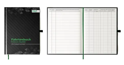 Produktbild von RNK Verlag 3126 Fahrtenbuch Premium für Pkw - A5