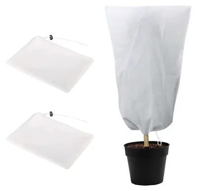 Produktbild von Winterpflanzenschutzhülle – Frostschutz für Pflanzen – 120x180 cm – 2 Stück
