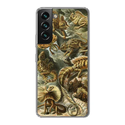 Produktbild von MuchoWow® Handyhülle Schutzhülle Hülle für Samsung Galaxy S22 Plus Lacertilia - Alte Meister - Kunst Silikon Softcase Handy Hülle - Schutzabdeckung