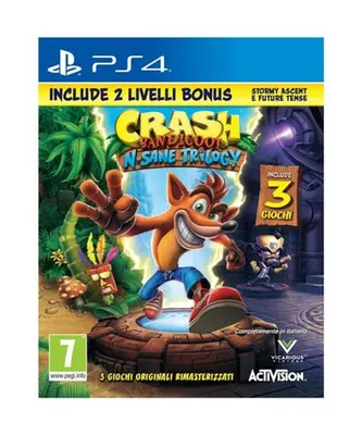 Immagine prodotto di Activision Crash Bandicoot N. Sane Trilogy, PS4 PlayStation 4