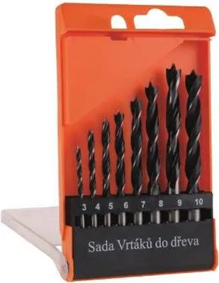 Obrázek produktu pro Levior Sada vrtáků do dřeva 8ks 3-10mm
