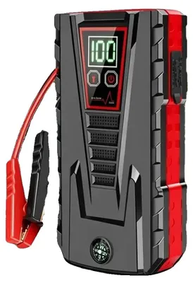 Image de Démarreur de secours, courant de pointe 5000A, fonction de charge USB, facile à utiliser
