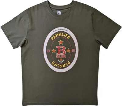 Obrázek produktu pro Blur - Tričko "Parklife" pro muže/dámy Uni RO9488 (XXL) (Green)