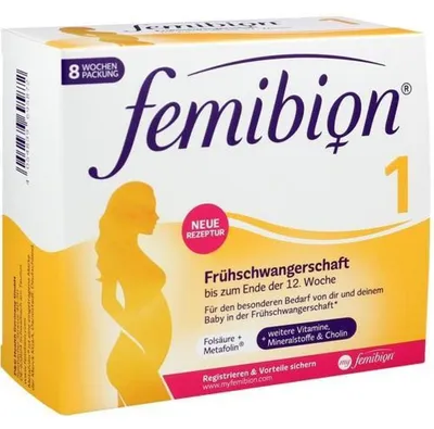 Zdjęcie produktu dla Femibion 1 Tabletki wczesnoporonne, 56 tabletek