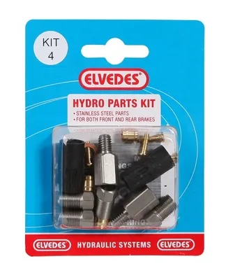 Produktbild von Elvedes M8 + M6 Hydrauliksatz Silber  Silber One Size