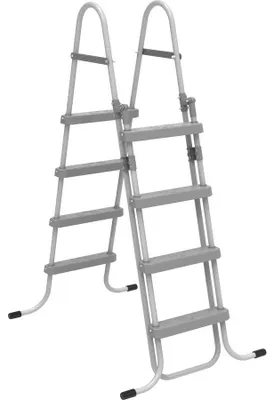 Produktbild von Pooltreppe mit Kindersicherheitssystem "Milo" - Grau