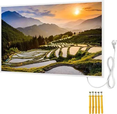 Image de Chauffage infrarouge avec image et cadre - Panneau chauffant avec impression UV 100 x 60 cm