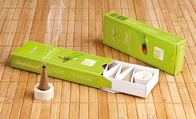 Produktbild von Berk Räucherkegel - Zimt - Green Line, 16 G