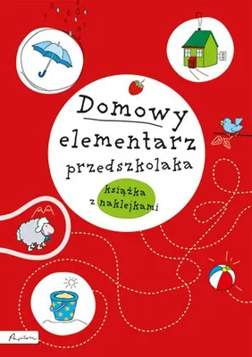 Productafbeelding van Domowy elementarz przedszkolaka Madre dziecko Ksiazka z naklejkami