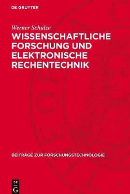 Produktbild von Wissenschaftliche Forschung und elektronische Rechentechnik