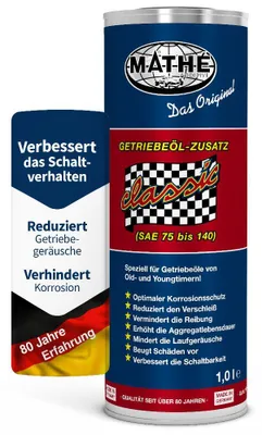 Produktbild von MATHÉ Classic Getriebeöl-Zusatz SAE 75W-140 1,0 l
