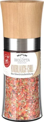 Image de Préparation d'épices - Mélange à l'ail et au piment, Buchenmühle, 70g