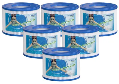 Immagine prodotto di Confezione da 6 filtri di ricambio per vasche idromassaggio, compatibili con il filtro a cartuccia di tipo S1