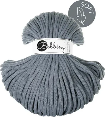 Produktbild von Bobbiny Jumbo 8 mm 100 m Steel Schnur