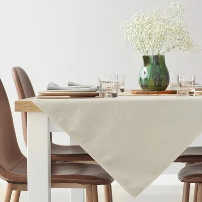 Produktbild von Festliche Tischdecke Tischdekoration ISLA creme 140x260