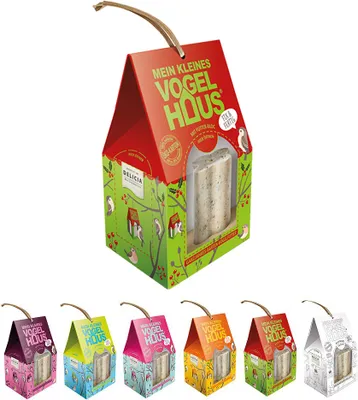 Produktbild von Delicia Vogelfutter Futter Vogelhaus Pick me up Schmaus für Gartenvögel 6er Set