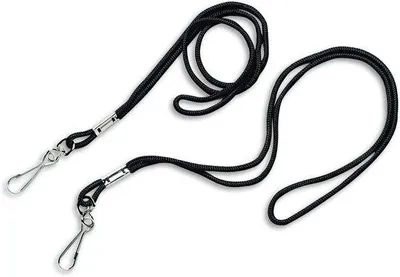 Produktbild von Nylon-Klettband mit Klemme-Enden, 12er Set, Schwarz