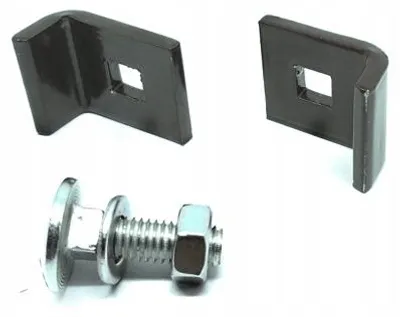 Produktbild von Montman L-Verbinder Anthrazit RAL 7016 für Panelzäune