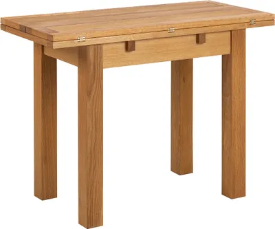 Image de Smuk Table de salle à manger extensible 45-90 cm Raven Chêne