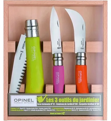 Image de Opinel 001617 Opinel Garten-Set 3-teilig, bunt