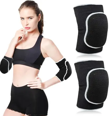 Productafbeelding van Elleboogbeschermers - Sportarmbanden - Blessurepreventie Sport - Ergonomisch Ontwerp - Unisex - Zwart
