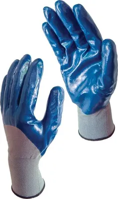 Produktbild von Profi Nitril Mechanische Schutzhandschuhe Größe 10 n070, EN 388-2016