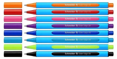 Obrázek produktu pro Schneider Schreibgeräte Slider Edge Pastell, Kuličkové pero, Broskev, 1 kusů, Extra tlustý