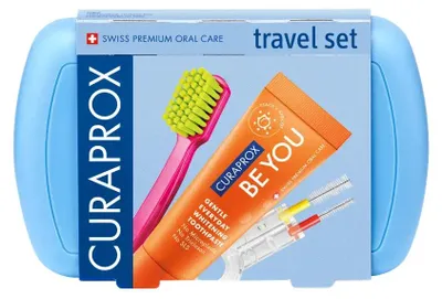 Productafbeelding van Curaprox Travel Set Blauw (1 stuk)