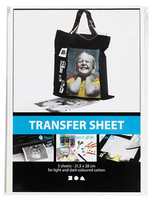 Obrázek produktu pro Creativ Company Transfer Felling White, 3 Blätter