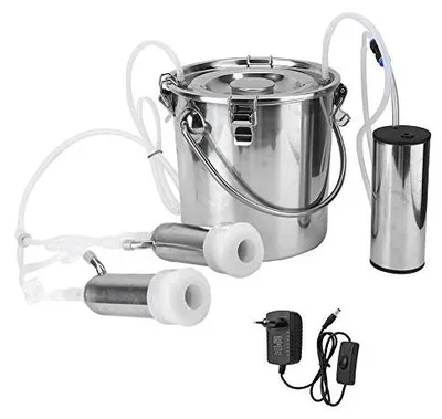Elektrische Melkmaschine 5L mit Vakuumpulspumpe für Kühe