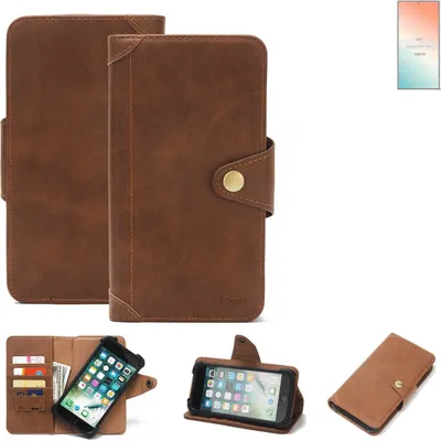 Produktbild von K-S-Trade Handyhülle kompatibel mit Samsung Galaxy S24 Ultra Schutz Hülle Walletcase Bookstyle Tasche Case Handytasche Wallet Flipcase Cover PU