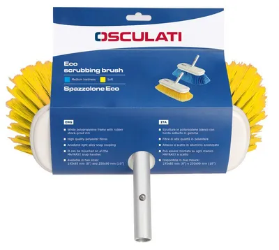 Immagine prodotto di Mafrast spazzola Eco, giallo morbido 195x85mm , 1 pezzo