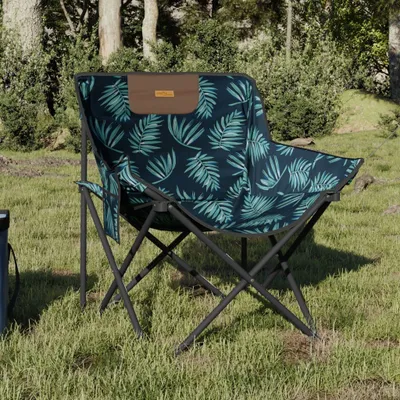 Produktbild von "2026 Promotion" Campingstühle 2 Stk. - Hohe Qualität - mit Tasche Klappbar Blattmuster - Gartenstühle CC22322
