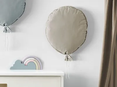 Produktbild von Textildekoration für die Wand BALON fürs Kinderzimmer Rosa
