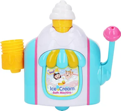 Obrázek produktu pro Stroj na bubliny pro děti, forma na domácí zmrzlinu, pěna, výkonný vysavač, hračky do vany a do koupelny