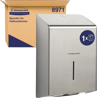 Produktbild von KIMBERLY-CLARK Handtuchspender Professional abschließbar Edelstahl