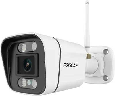 Produktbild von Foscam IP-Kamera V5P 5 MP mit Zwei-Wege-Audio, Nachtlicht und Sirene inklusive,