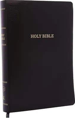 Produktbild von KJV, Reference Bible, Super Giant Print, Leather-Look, Black, Indexed, Red Letter Edition