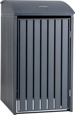 Produktbild von CLP Mülltonnenverkleidung Holly,anthrazit 68x80x131 cm