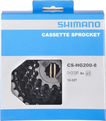 Immagine prodotto di Cassetta Shimano 8 velocità CS-HG200 12-32T (confezione da lavoro)