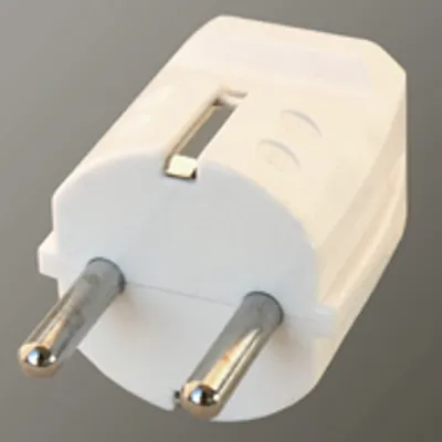 Produktbild von Schutzkontaktstecker Netzstecker Stecker gerade weiss 250V 16A