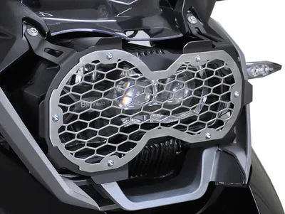 Image de ZIEGER Protège-phares compatible avec BMW R 1200 GS argent