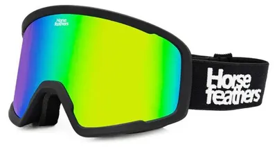 Image de Lunettes Horsefeathers Huck (noir/vert miroir)