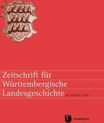 Image de Zeitschrift für Württembergische Landesgeschichte 81 (2022)