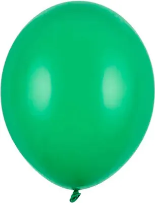Produktbild von 50 Stk. Luftballon Ø30cm "Uni Pastell" | Dunkelgrün