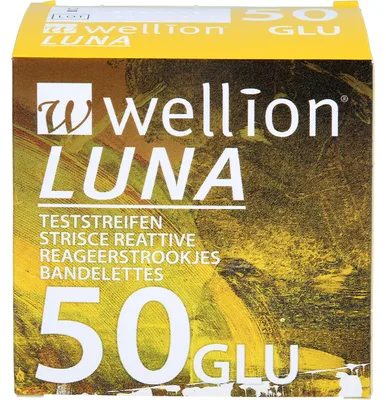 Immagine prodotto di Wellion Luna strisce reattive per la glicemia 50 pz